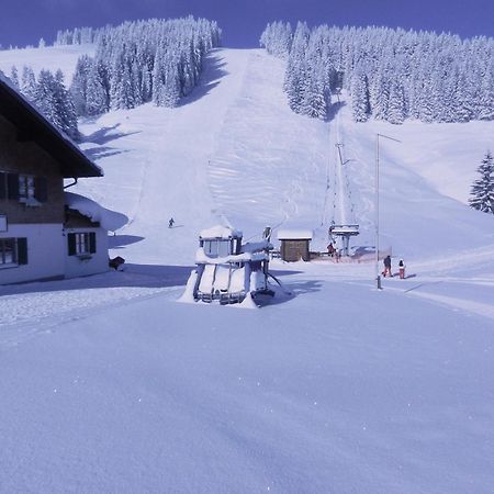 Appartement Bergfrieden Оберштауфен Экстерьер фото