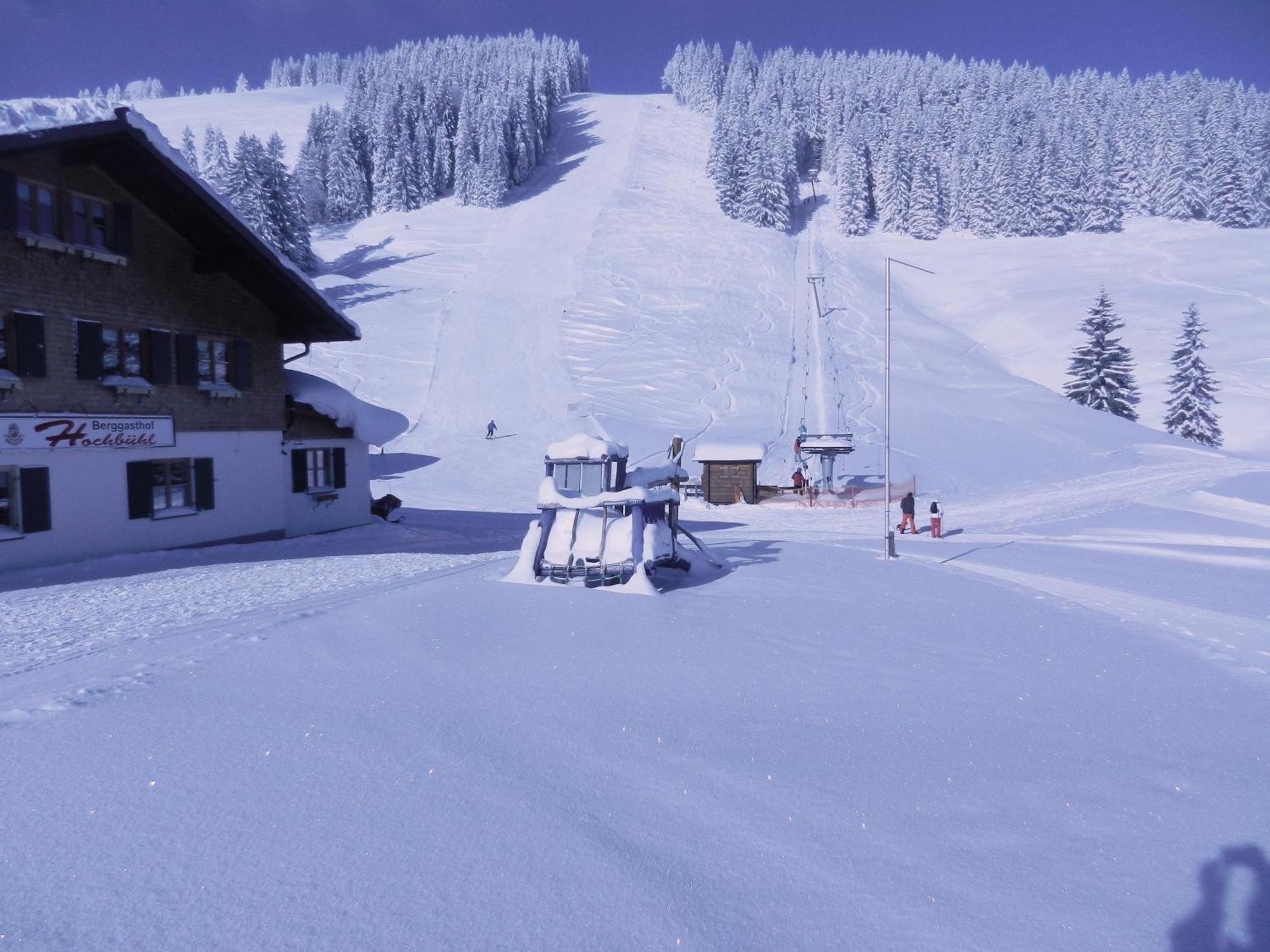 Appartement Bergfrieden Оберштауфен Экстерьер фото