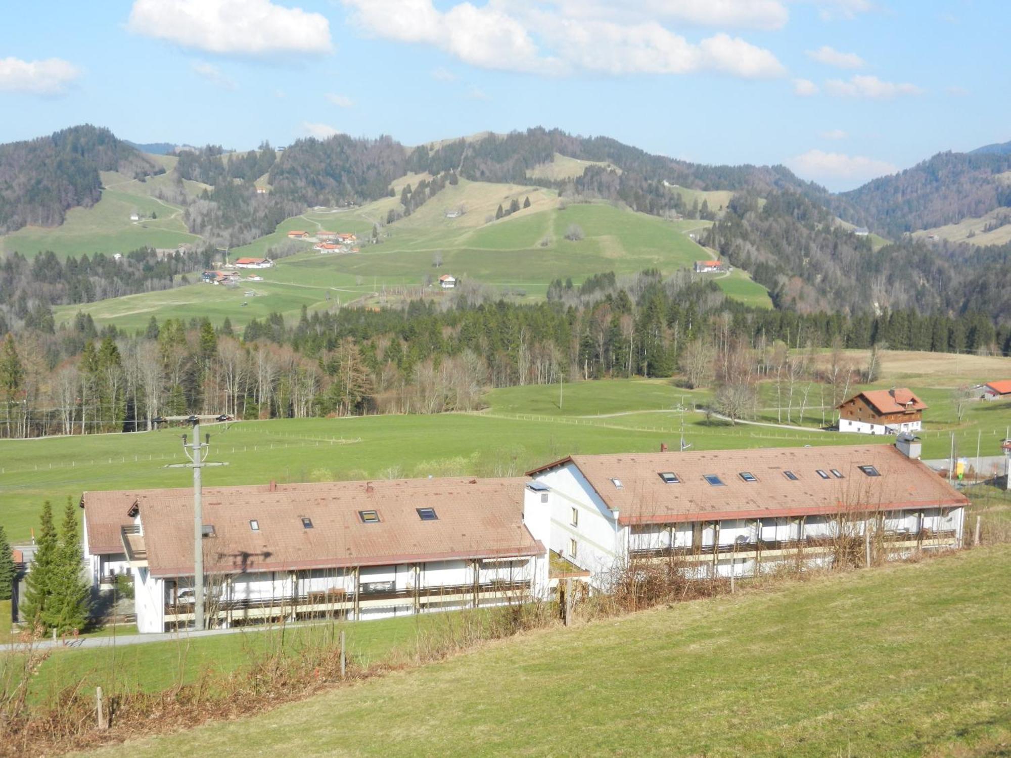 Appartement Bergfrieden Оберштауфен Экстерьер фото